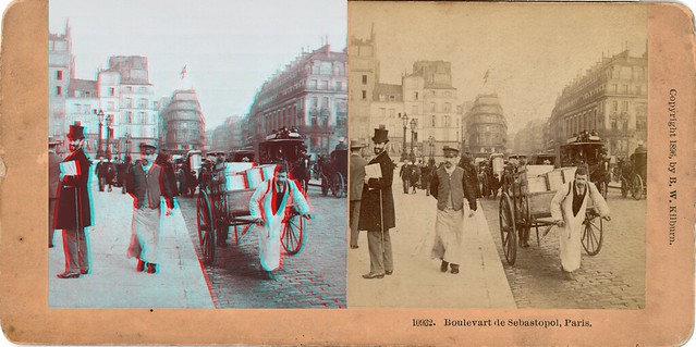Boulevart de Sebastopol. Paris 1896.