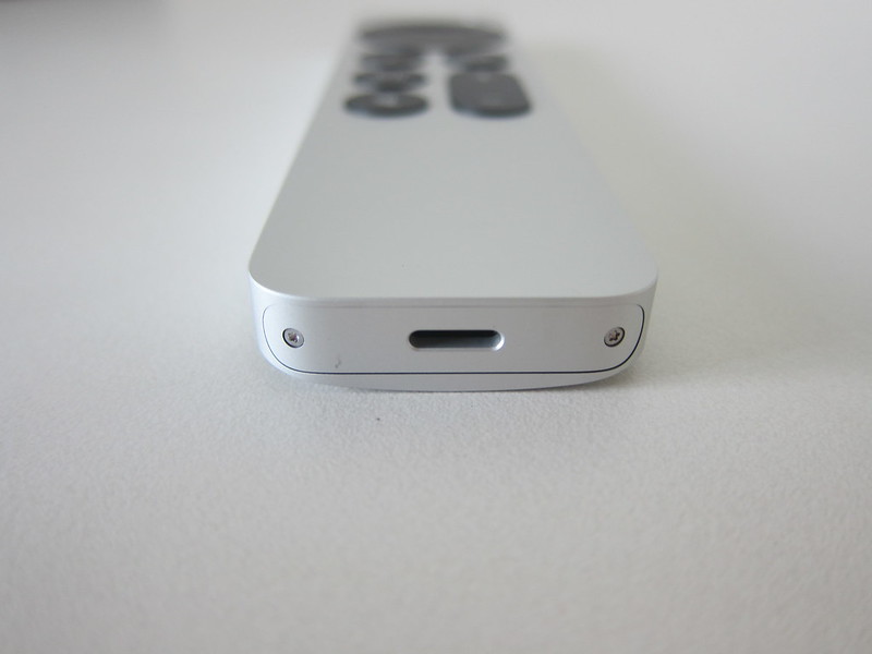 Apple TV 4K (2nd Generation) - Remote - Bottom - Lightning Port