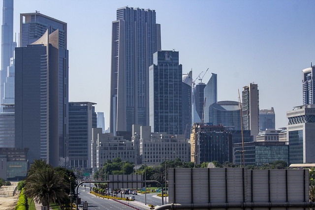 Office towers and condos, Dubai, United Arab Emirates