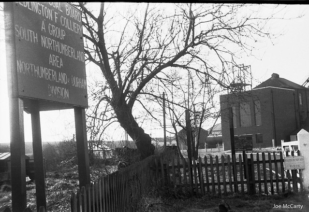 Bedlington F colliery sign