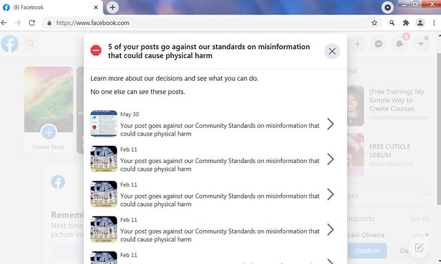 Your post goes against our community standards