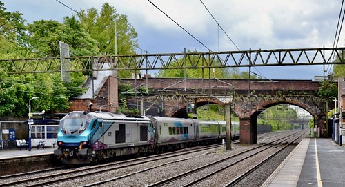 68021 ‘Trans Pennine Express’ ‘Tireless’. Stadler Rail (formerly Vossloh) Electric Locomotive on Dennis Basford’s railsroadsrunways.blogspot.co.uk’