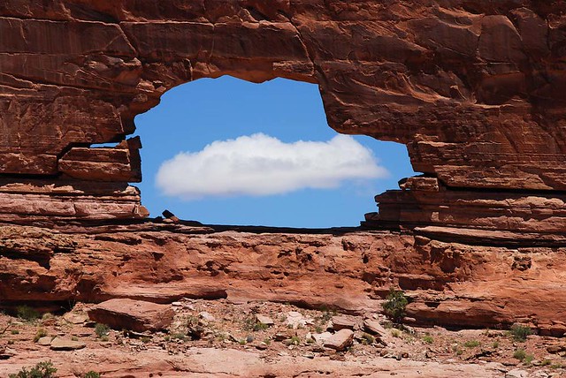 Jeep Arch and cloud... 20150428_2148