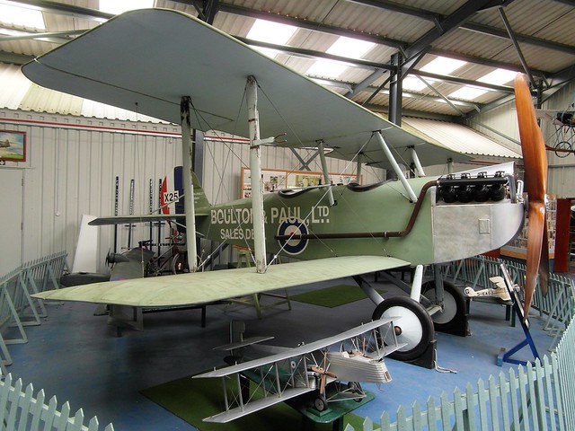 G-EACJ - Boulton & Paul P.6, static replica