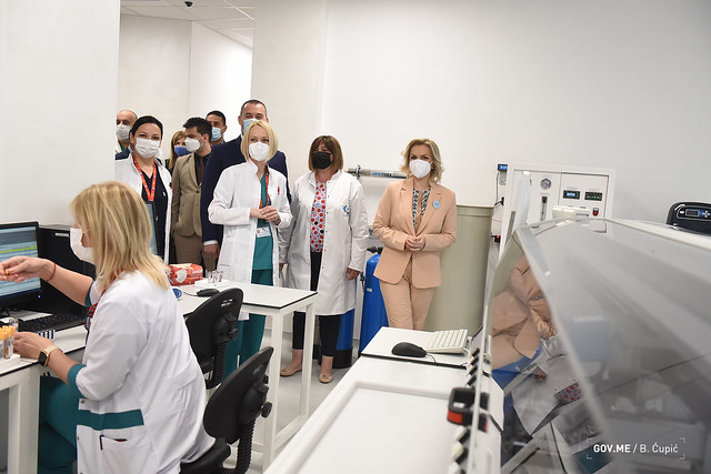 Otvoren renovirani Centar za kliničko-laboratorijsku dijagnostiku u KCCG (31.05.2021.)