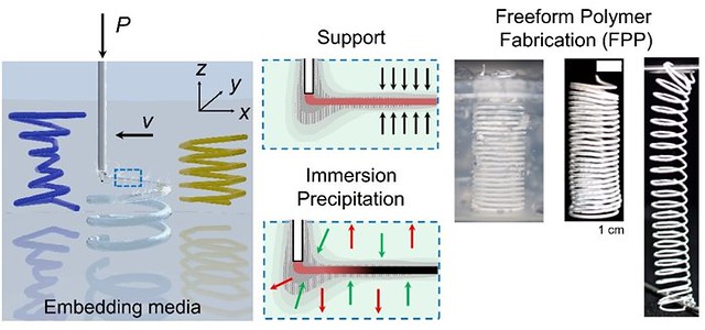 Paper on freeform polymer precipitation published