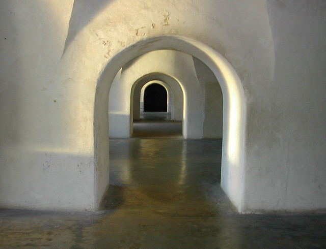 Mysterious Hallways - Castillo de San Cristóbal, San Juan Puerto Rico – ca. 1765
