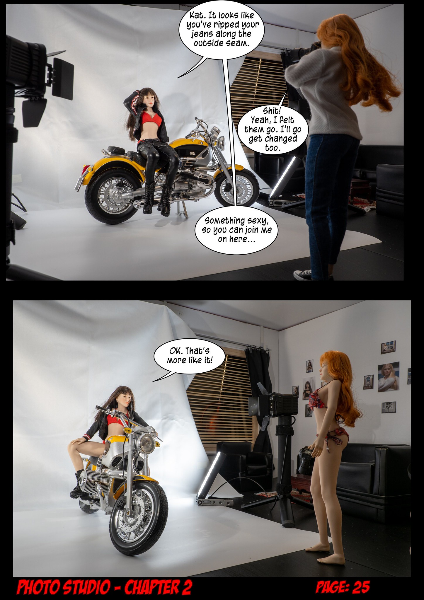 Photo Studio - Chapter two... Bring in the bikes... 51217226575_5816b94171_k