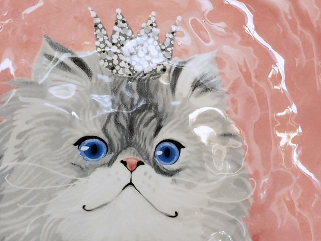The Pink Cat Plate