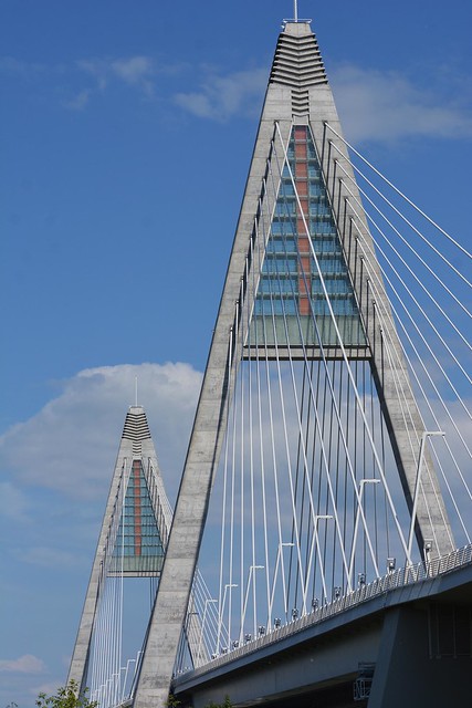 Megyeri Bridge, Budapest, Hungary