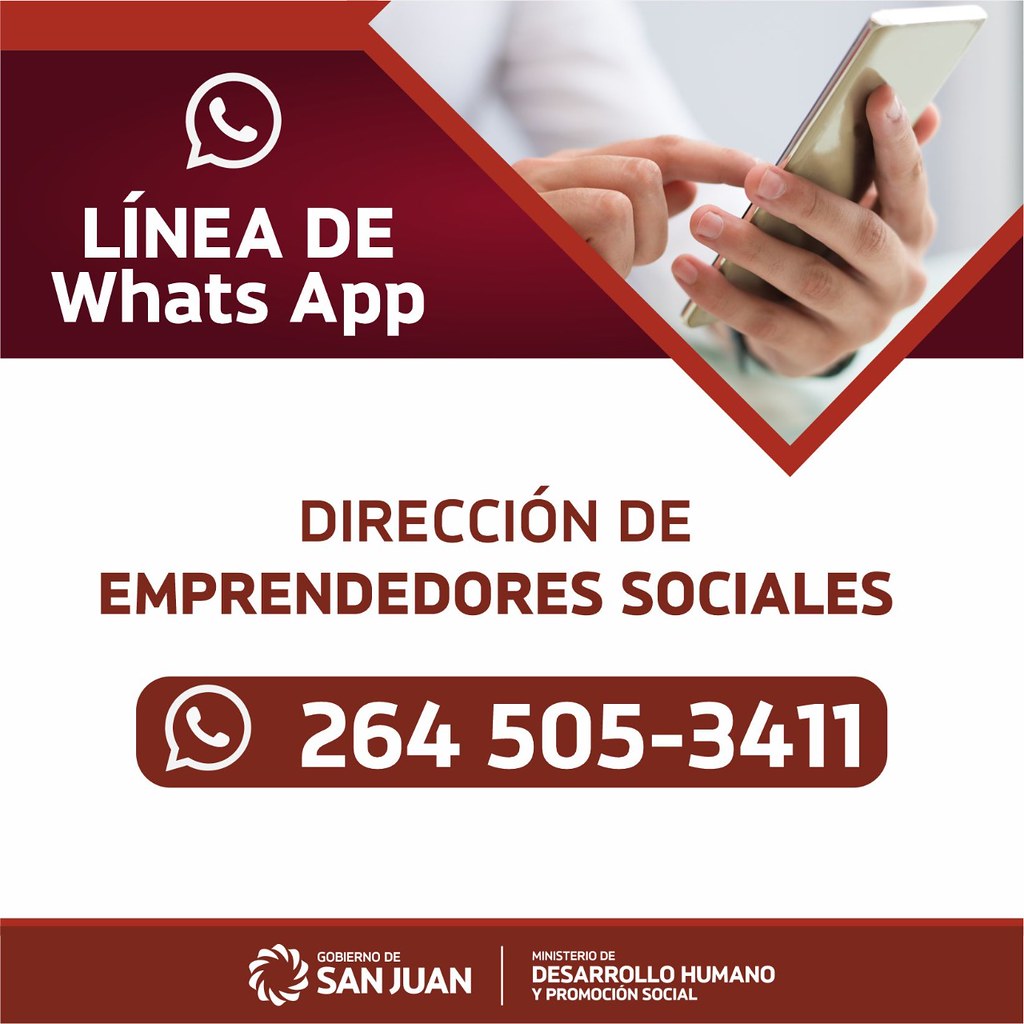 2021-06-01: DESARROLLO HUMANO: Dirección de Emprendedores WhatsApp