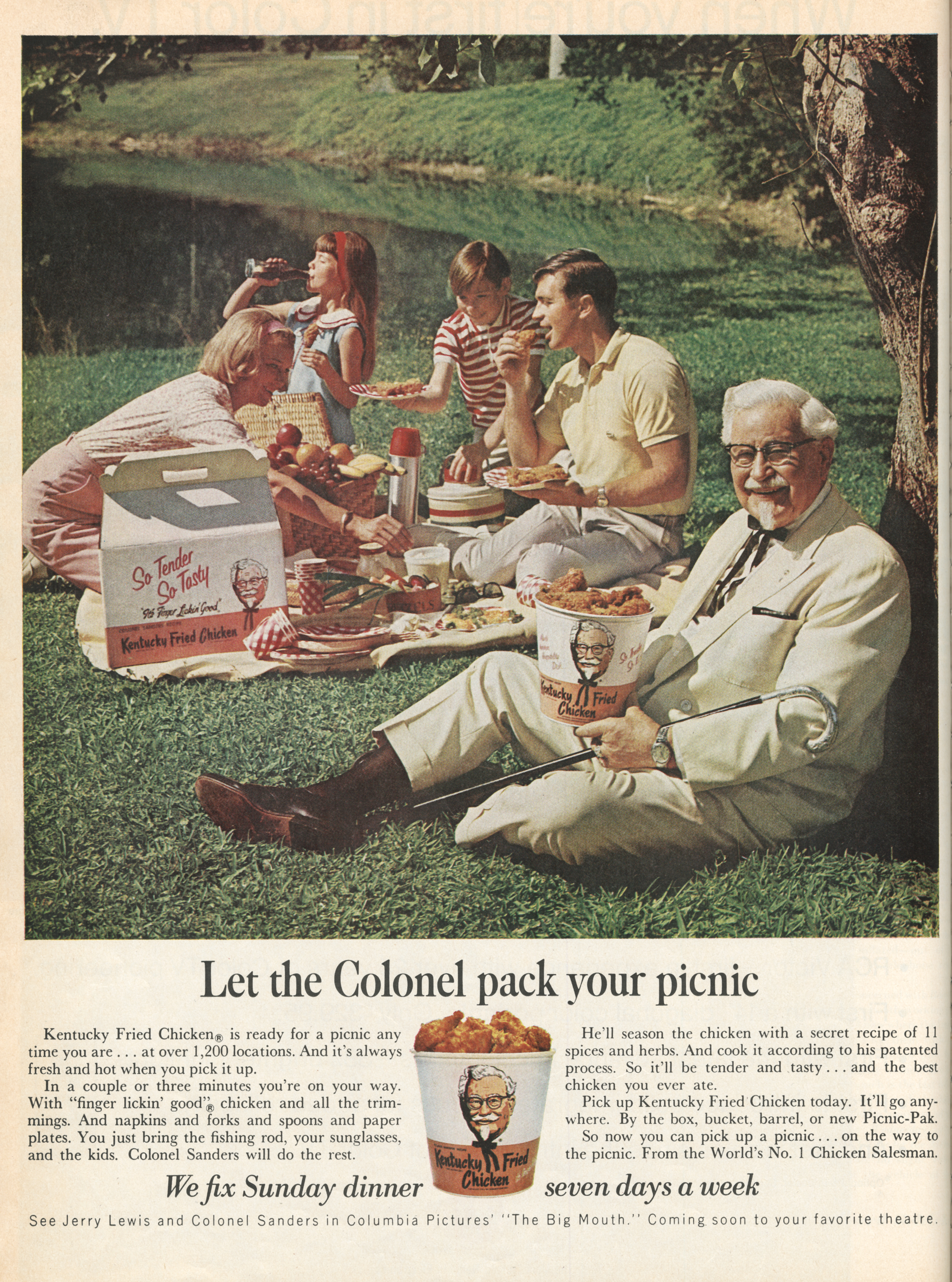 Kentucky Fried Chicken - published in Life - June 9, 1967
