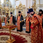 Всенощное бдение в Спасо-Вознесенском кафедральном соборе Ульяновска