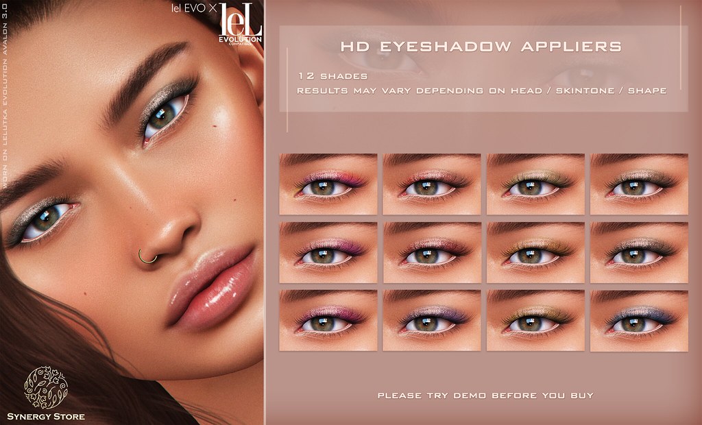 Synergy – Lelutka HD Eyeshadow Applier for EVO/EVO X heads – Florence♥