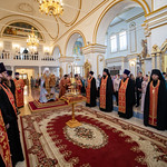Всенощное бдение в Спасо-Вознесенском кафедральном соборе Ульяновска