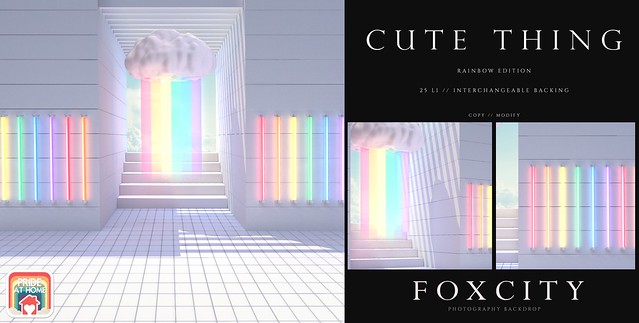 FOXCITY. Photo Booth - Cute Thing (Rainbow)