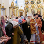 Всенощное бдение в Спасо-Вознесенском кафедральном соборе Ульяновска