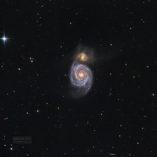 M51 - Whirlpool Galaxy | Located 31 million light years away… | Flickr