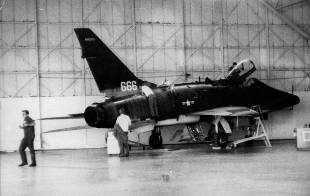 55-3666 N.American F-100D Super Sabre msn 223-348 162TFTG AZ ANG