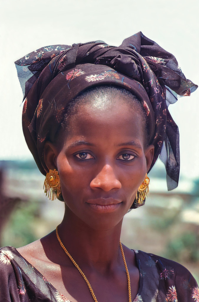 Fula woman in Northern Ivory Coast