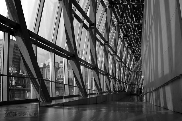 Art Gallery of Ontario in black & white'