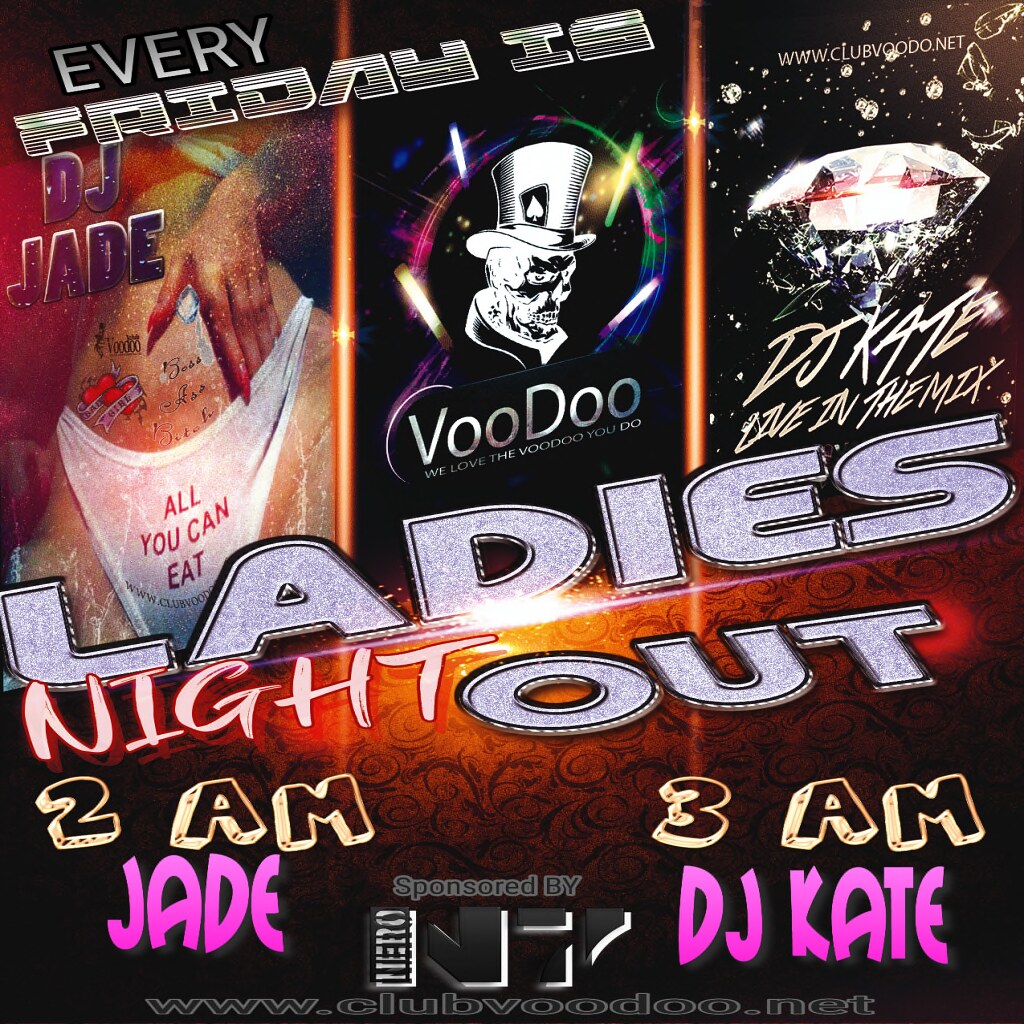 voodoo dance club ladies night out n7