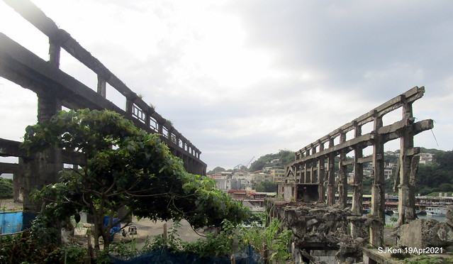 阿根廷造船廠歷史遺構廢墟」(Agentina Shipyard ruins), , Keelung, North Taiwan, Apr 19, 2021.