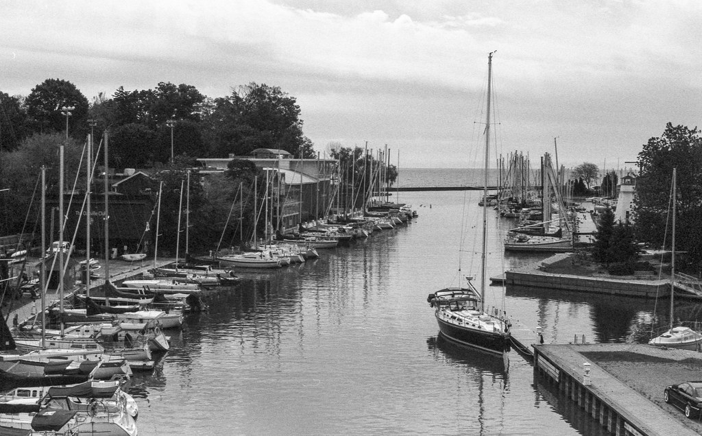 Boats in Oakville Harbour