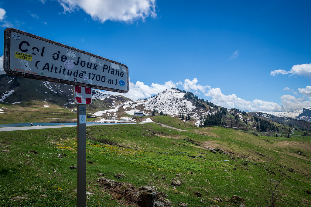 One of my favourite spots in the French Alps, the beautiful Col de Joux Plane.