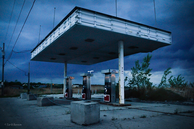 Abandoned Gas Station, St-Lazare, Quebec