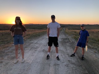 North Dakota Badlands - Sunset Hike around Buffalo Gap | by Amsterdam Asp
