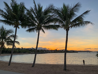 Sunset at Airlie Beach