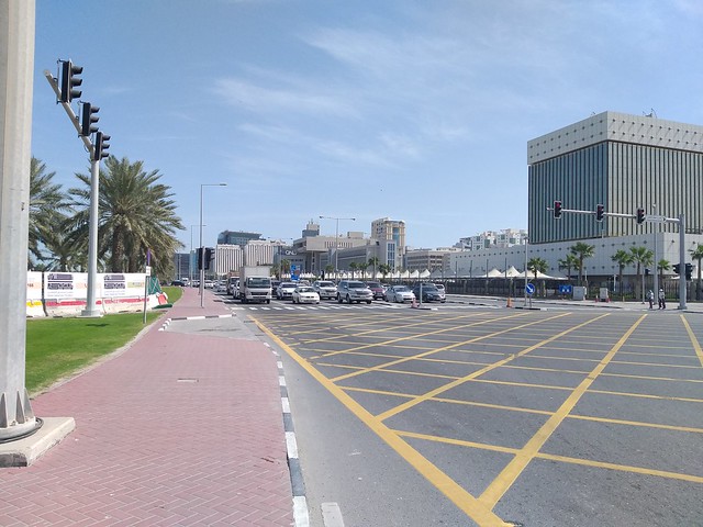 Intersección en Al Corniche en Doha