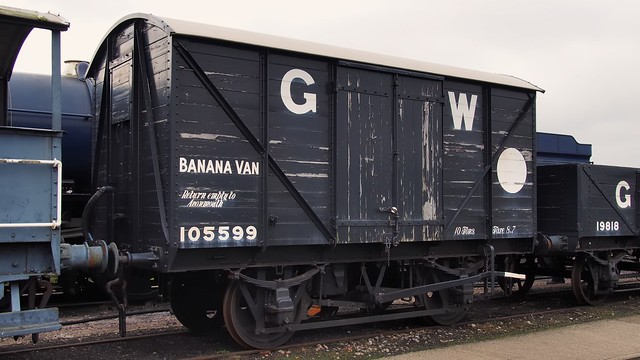 Great Western 'Banana Van', 1929 - Didcot Railway Centre, Didcot, Oxfordshire, England ..