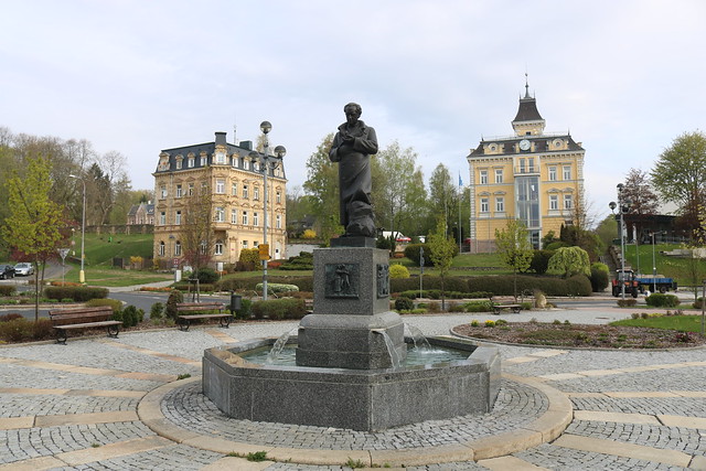 Denkmal für J. W. Goethe in Aš