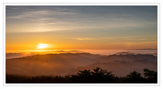 Sunset from Mount Tamalpais