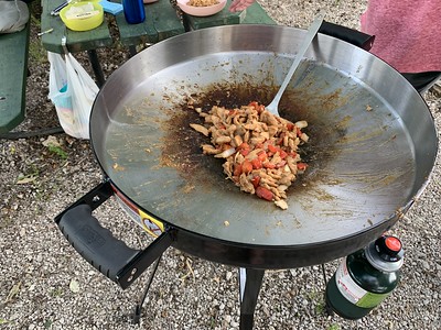 Chicken Stir Fry on Firedisc