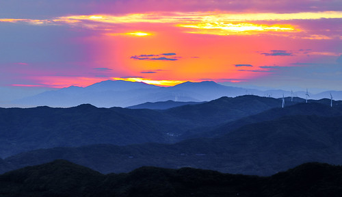 japan travel nature views sunset sunrise landscapes shikoku ehime ocean