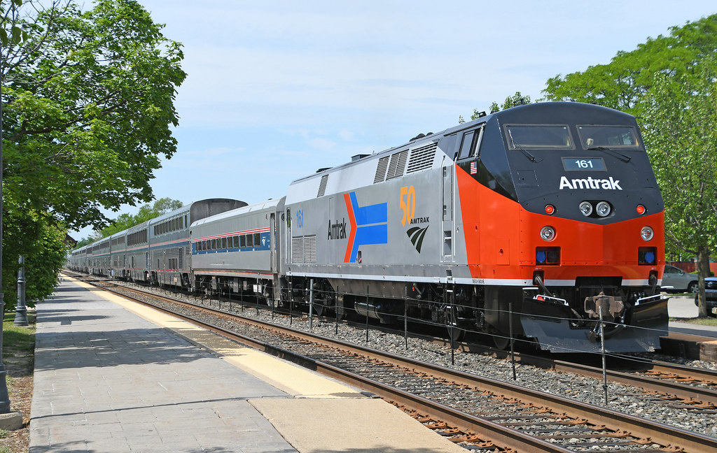 Amtrak at Fifty | Amtrak 161 celebrating the 50th anniversar… | Flickr
