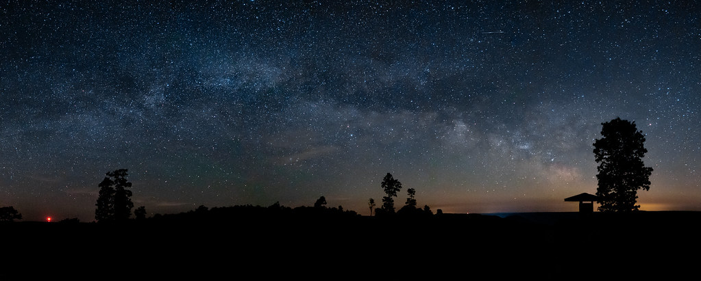 Spring Night on Top of the World