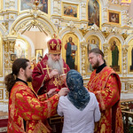 Божественная литургия в храме святого пророка Божия Иоанна Предтечи Ульяновска