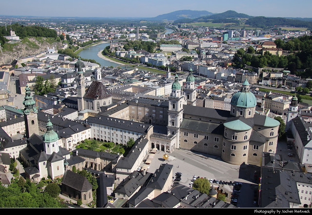 View from Festung Hohensalzburg, Salzburg, Austria