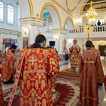 Всенощное бдение в Спасо-Вознесенском кафедральном соборе Ульяновска