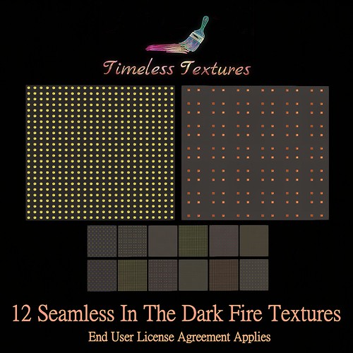 TT 12 Seamless In The Dark Fire Timeless Textures