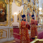Всенощное бдение в Спасо-Вознесенском кафедральном соборе Ульяновска