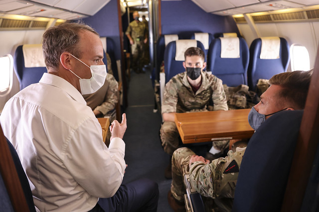 Foreign Secretary, Dominic Raab visit to Iraq