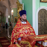 Божественная литургия Пасхальным чином в Воскресенско-Германовском храме Ульяновска