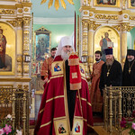 Божественная литургия в Воскресенско-Германовском храме Ульяновска