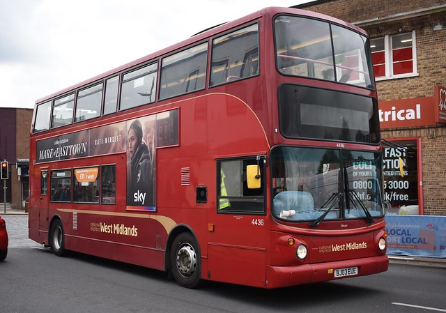 'National Express West Midlands' Transbus Trident 2 '4436, Vanaa' (BJ03 EUE)