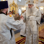 Всенощное бдение в Спасо-Вознесенском кафедральном соборе Ульяновска